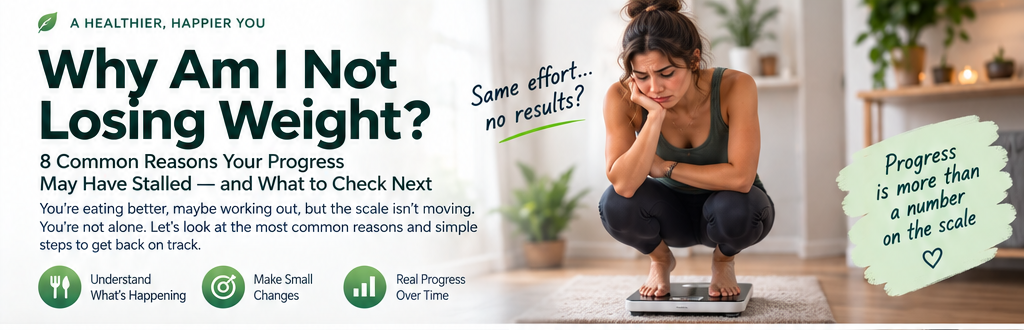 CaloPilot guide to common reasons weight-loss progress may stall Why am I not losing weight—eight common reasons progress may stall